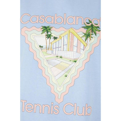 Casablanca Maison De Reve Light Blue T-Shirt MPF24JTS00109 Light Blue